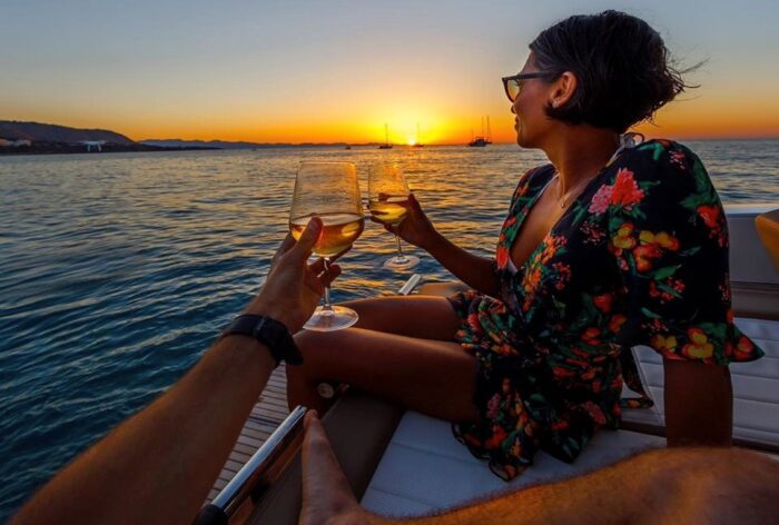 Capri sunset boat tour