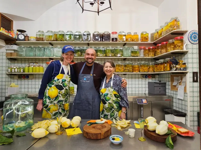 limoncello in Amalfi