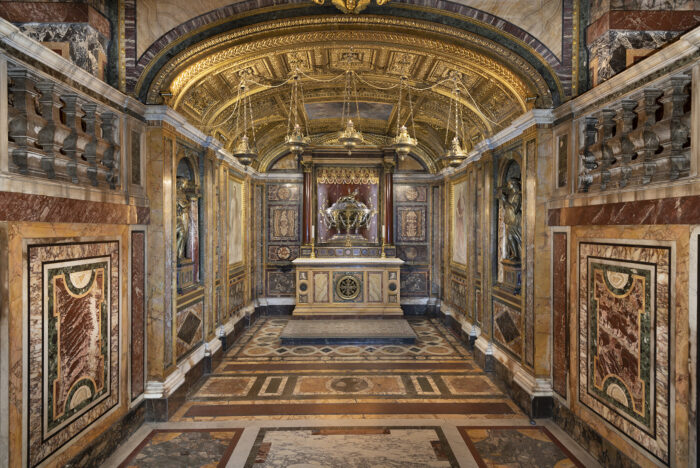 Šventasis kapas Šv. Marijos majorke bazilikoje Romoje