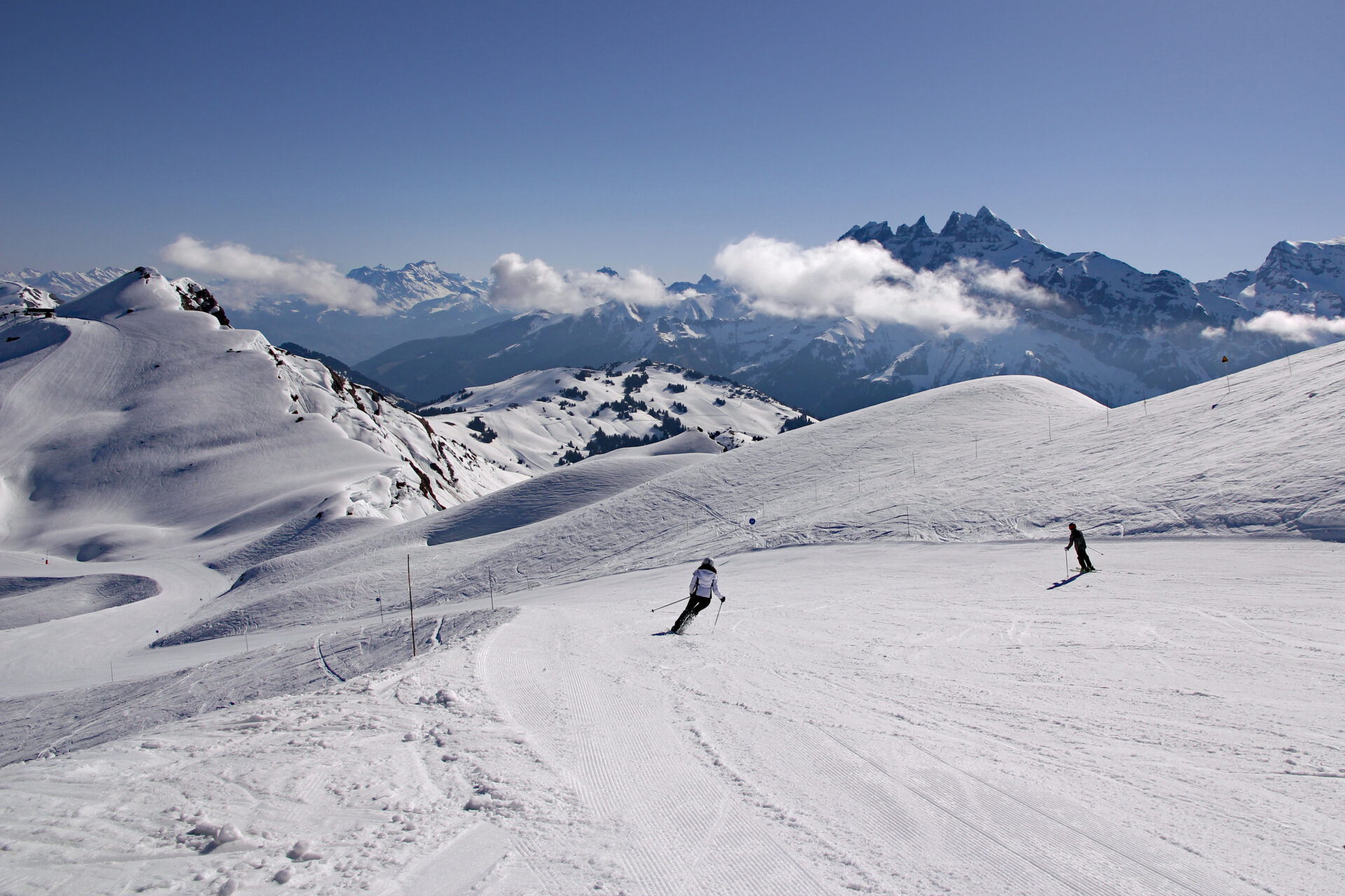 Morzine ski area, one of the best ski resorts in Europe for families