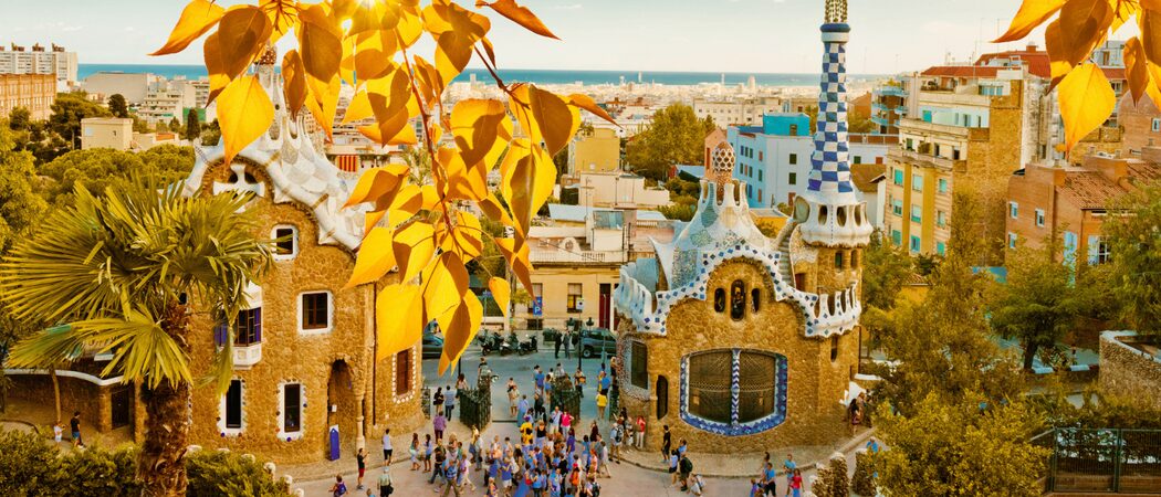 Barcelona in the autumn for Thanksgiving in Euopre