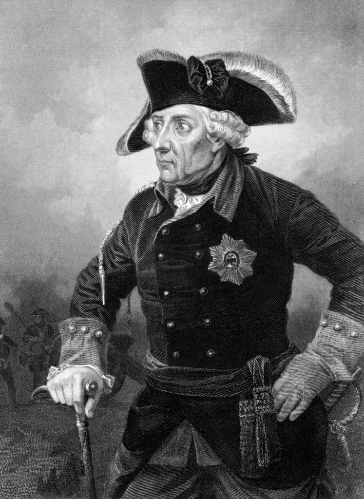 Frederick II (1712-1786), King of Prussia and major player in the Crusades