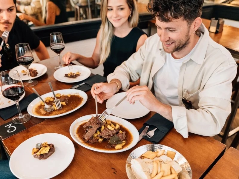 Madrid Local Tapas Tour with Rooftop Experience