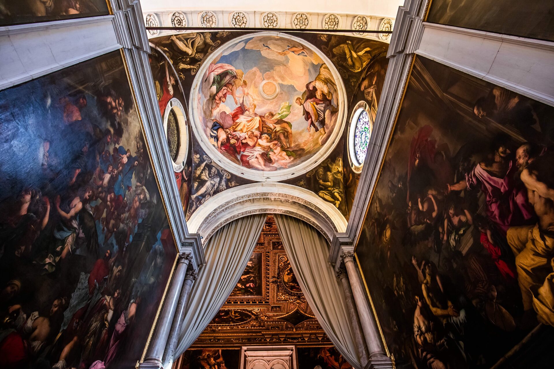 Interior of Scuola Grande di San Rocco