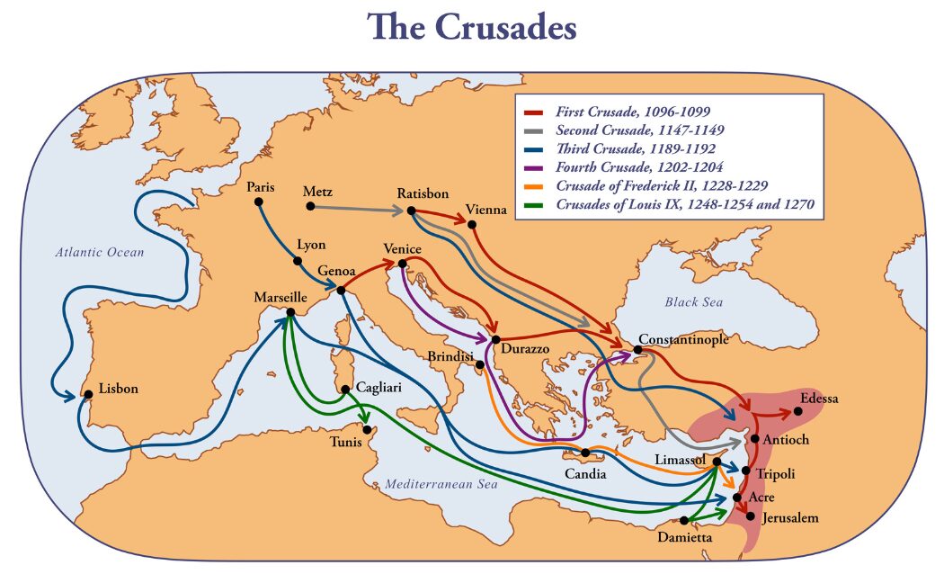 Map of the Crusade Wars