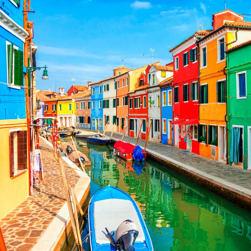 Burano Island, a great day trip from Venice, Italy