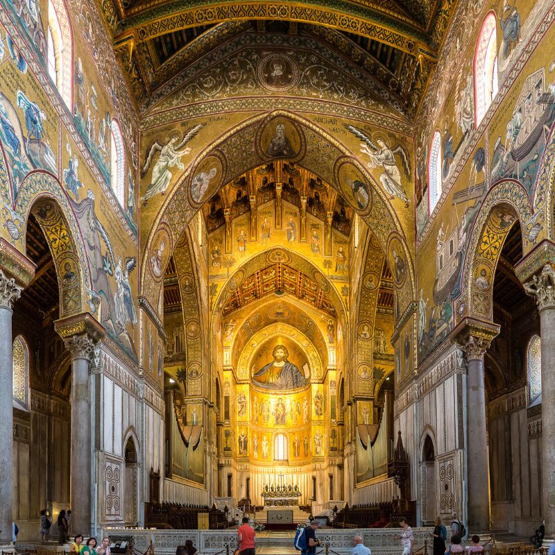 Monreale Cathedral, a must-visit in Sicily, Italy