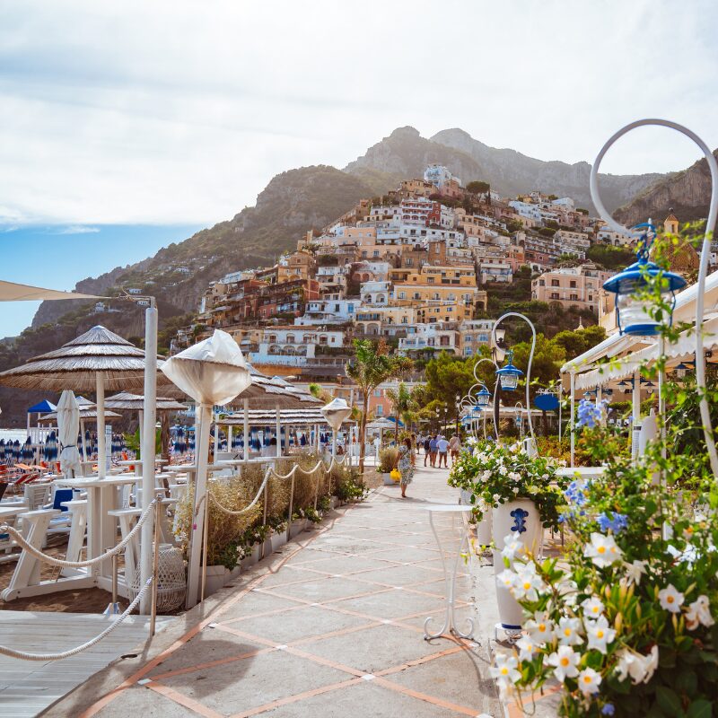 Positano, the best place to visit in Italy for coastal views