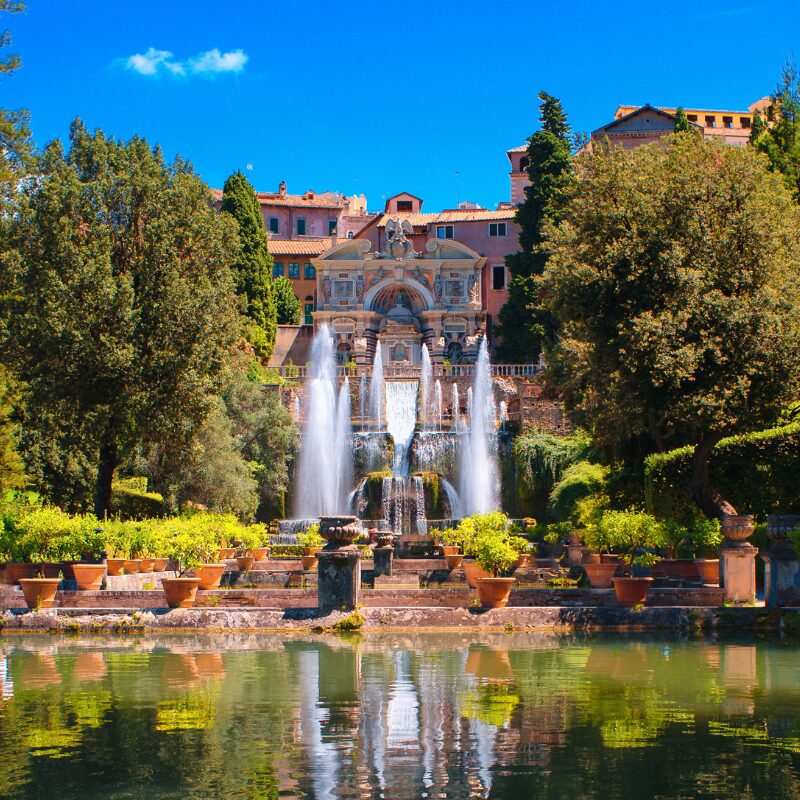 Gardens of Tivoli, a must-see in Italy