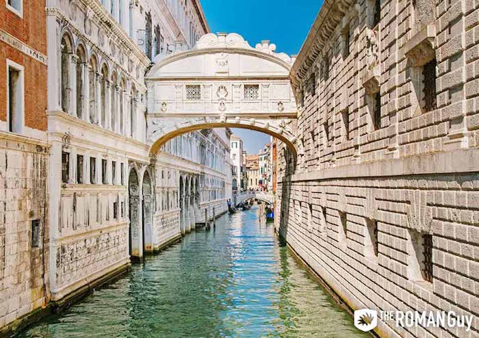 Bridge of Sighs - doge's palace venice