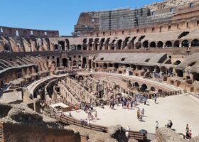 How to See the Colosseum in Rome Video Guide - 9 min Colosseum-second-floor-arena-floor