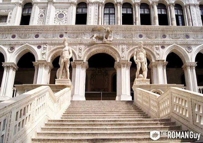 Giant Staircase Doge's Palace venice