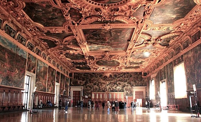 great council chamber - doge's palace venice