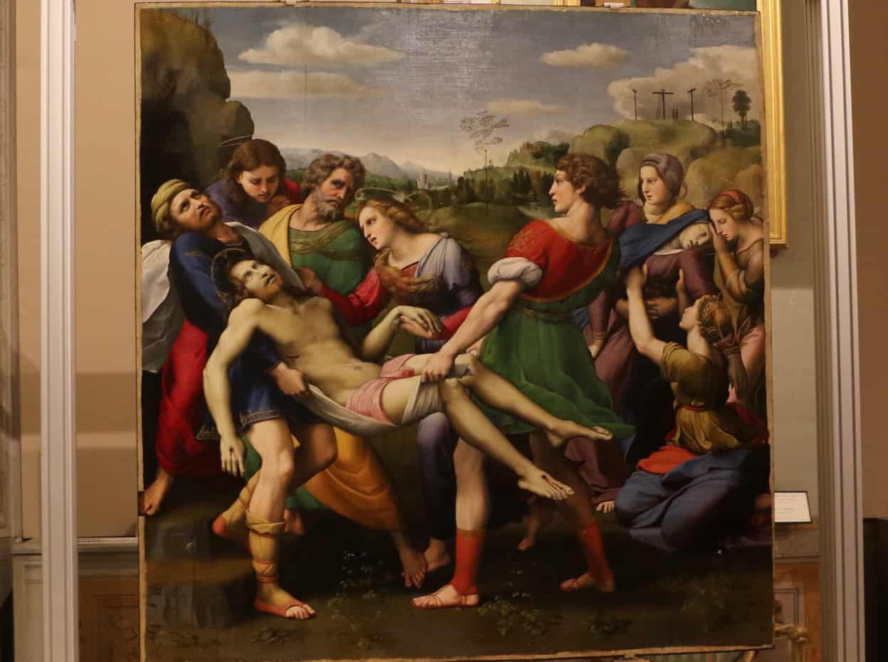 The Deposition by Raphael - things to see in the Borghese Gallery