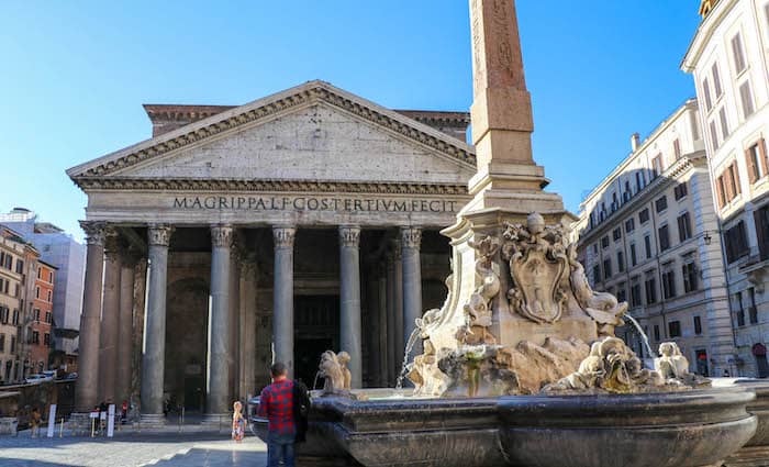 Pantheon Fountain