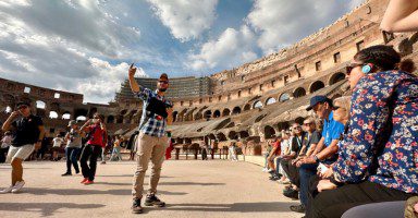 Semi-Private Colosseum Tour with Arena Floor