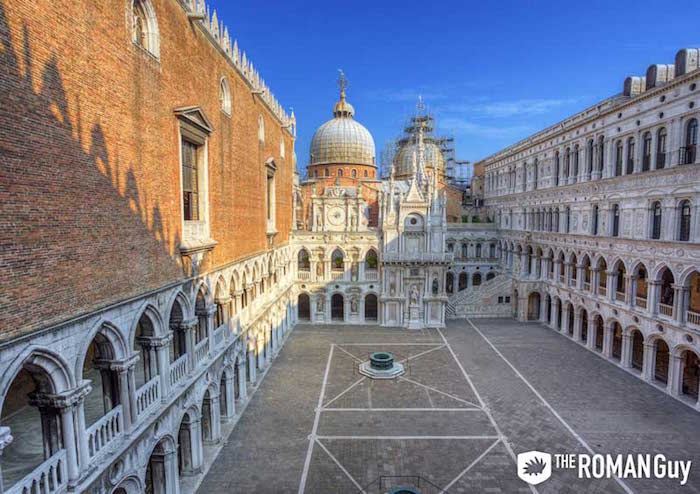 Doge's Palace Courtyard - doge's palace venice
