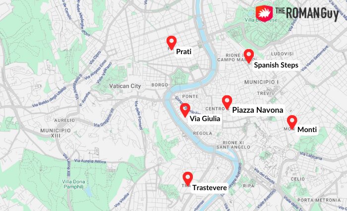 The Best Areas to Stay in Rome