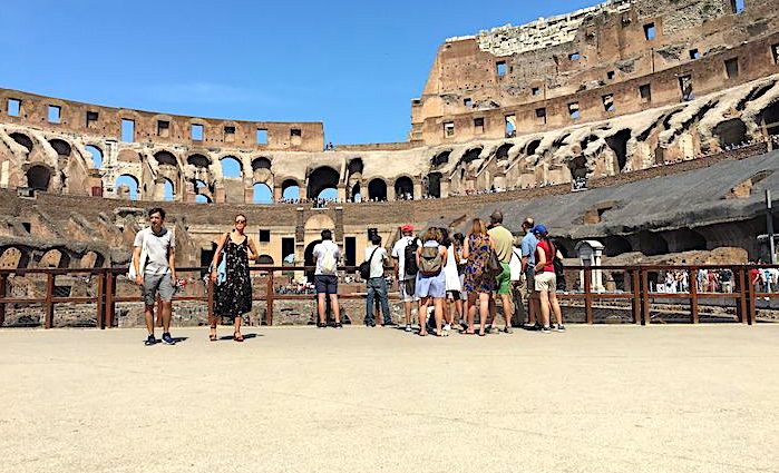 the roman guy arena floor