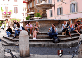 Monti in A Day Video Guide - 8 min fountain-in-monti-rome-1
