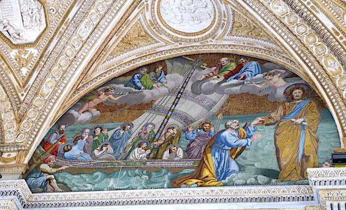 the roman guy st peter's basilica