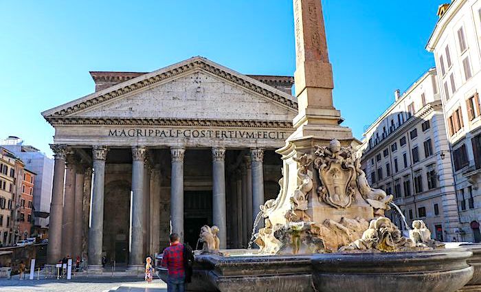the roman guy pantheon