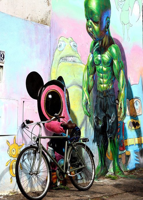 Where to find street art in Rome, Quadraro, Rome, Italy,