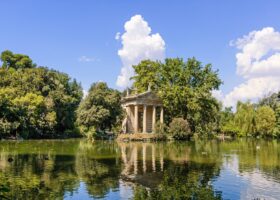 Inside Rome's Heart-Shaped Park: Where Locals Actually Hang Out temple-of-aesculapius-on-the-lake-of-villa-borghes-2023-11-27-05-02-19-utc-scaled