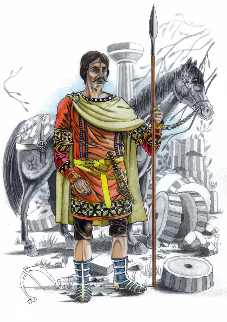 Visigothic nobleman of 5th century — © AMELIANVS / DeviantArt