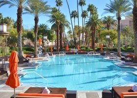 Las,Vegas,,Usa,-,March,18,,2018,:,Outdoor,Swimming